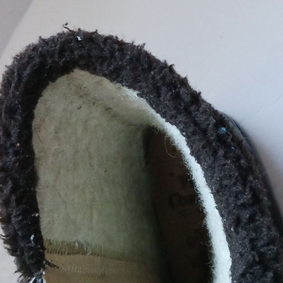 Finn Comfort brown suede with sherpa cuffs and lining ankle boots-sz 5 - Picture 10 of 10